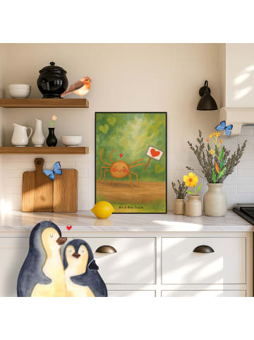 Mr. & Mrs. Panda Bild Spinne Agathe Motivation Design ohne Spruch in Weiß
