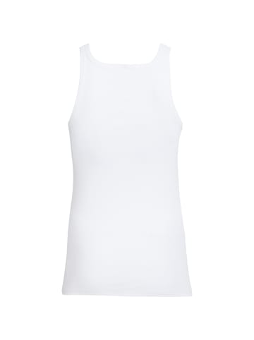 Con-ta Baumwolle, Feinripp Unterhemd 4er-Pack in weiß