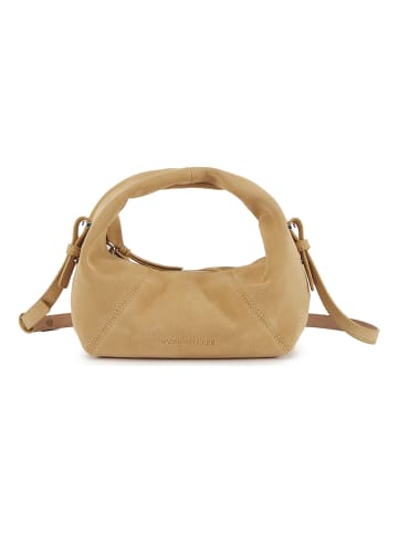 Les Visionnaires Greta Mini Icon Handtasche Leder 23 cm in soft tan