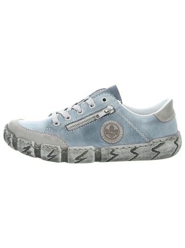 rieker Schnürschuh in blau