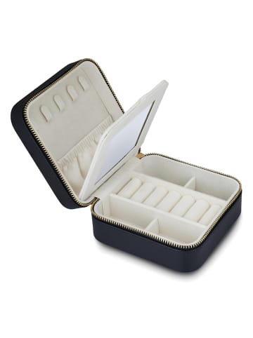 Glanzstücke München Reisetäschchen aus Kunstleder in schwarz