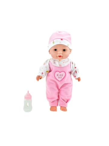 Toi-Toys Liegende Babypuppe mit Flasche 30 cm 18 Monate