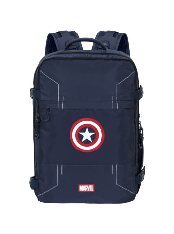 Marvel Rucksack Captain America in blau