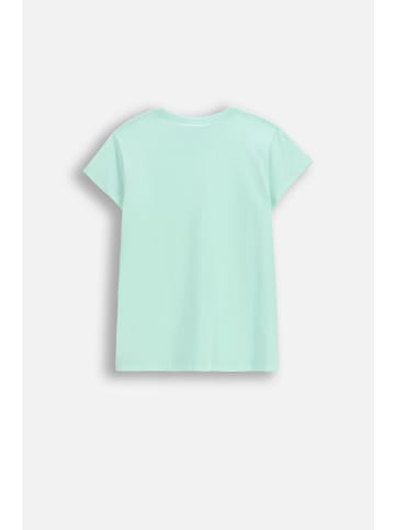 Coccodrillo T-Shirt mit kurzen Ärmeln in in Minzfarbe