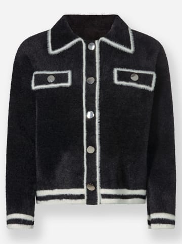 Heine Strickjacke in schwarz-ecru