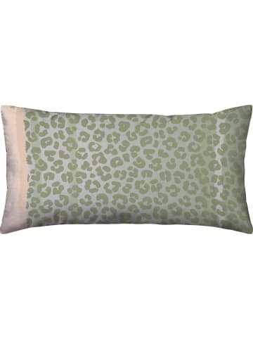 Erwin Müller Mako-Satin Kissenbezug in jade-beige