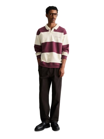 Marc O'Polo DENIM Polo-Sweatshirt relaxed in Medium Purple