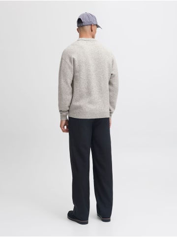 Aprel Strickpullover in Light Grey Melange 1