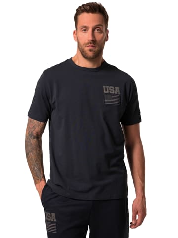 JP1880 Kurzarm T-Shirt in navy blau