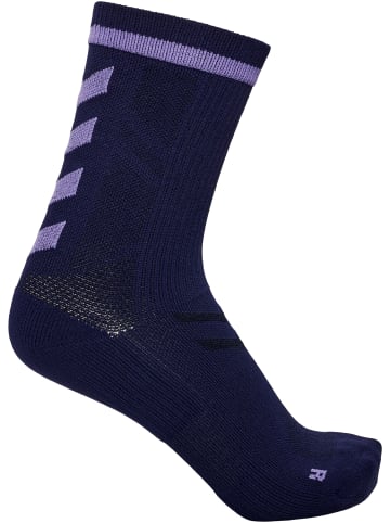 Hummel Hummel Low Socken Elite Indoor Multisport Erwachsene Atmungsaktiv Schnelltrocknend in MARINE/PAISLEY PURPLE