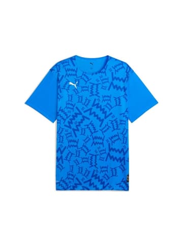 Puma T-Shirt "teamJAWS Graphic SS Shooting Shirt" in Blau