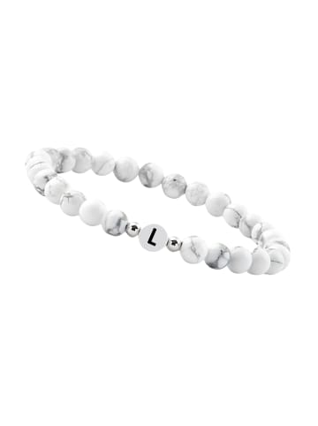 GOOD.designs Perlenarmband in Weiss