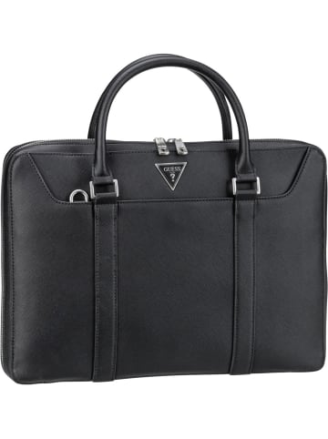 Guess Aktentasche Parma Saffiano Eco Document Case in Black