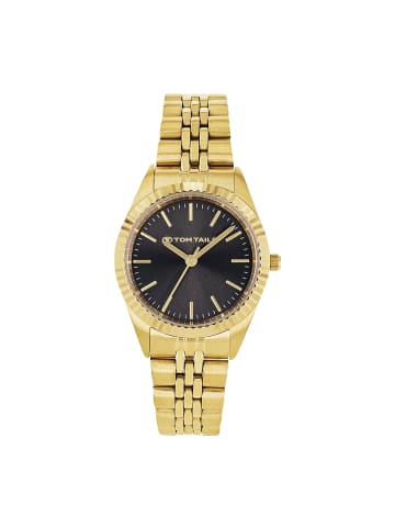 Tom Tailor Quarzuhr Edelstahl in Gold
