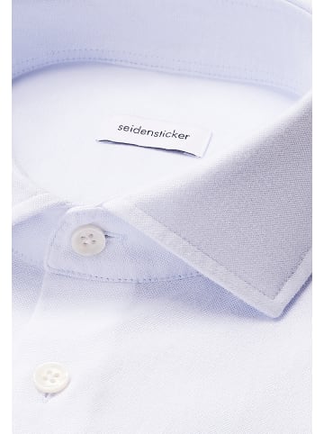 Seidensticker Casual Hemd Slim in Hellblau