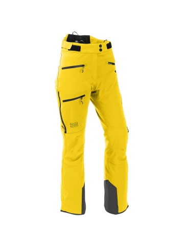 Maul Sport Megatex-Skihose Schneeflocke in Gelb