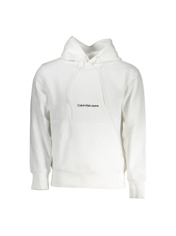 Calvin Klein Weißes Baumwoll-Sweatshirt