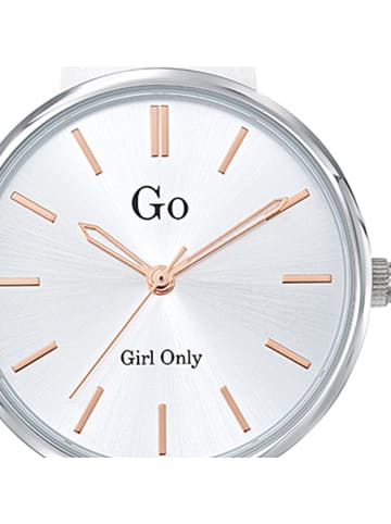 Girl Only Analog-Armbanduhr Girl Only GO weiß mittel (ca. 32mm)