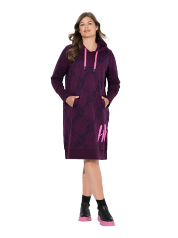 LAURASØN Kleid in traubenrot