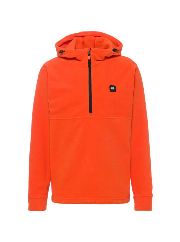 Maui Wowie Fleecehoodie in red orange