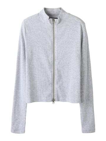 name it Strickjacke in Light Grey Melange