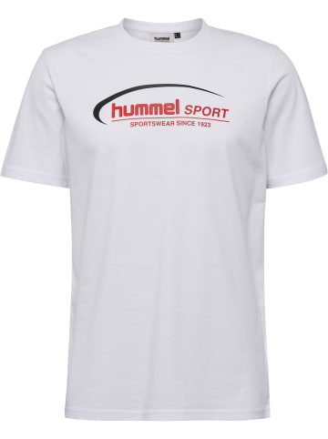 Hummel Hummel T-Shirt Hmlpulse Lebensstil Herren in WHITE/RED
