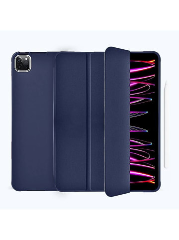 WIWU Tablet-Hülle mit Bleistifthalter 10,2''/10,5'' in Blau