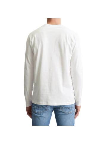 Marc O'Polo Longsleeve 1er Pack in Weiß