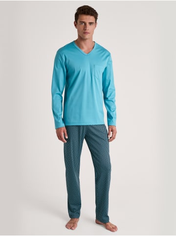 Calida Pyjama in bright blue