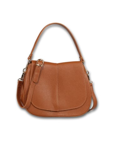 Toscanto Leder Umhängetasche Toscanto Tasche braun ca. 27cm
