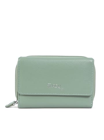 VARGU Echtleder Geldbörse NILA 1-A mono in sage green