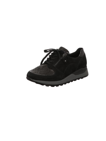 WALDLÄUFER Schnürschuh bequem in schwarz