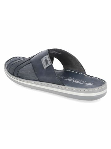 rieker Pantoletten in blau