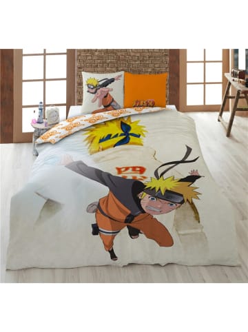 Naruto Naruto Bettwäsche 135x200 cm + Kissenbezug 80x80 cm Baumwolle in Mehrfarbig