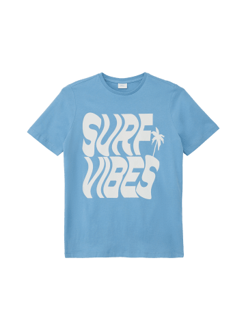 s.Oliver T-Shirt kurzarm in Blau