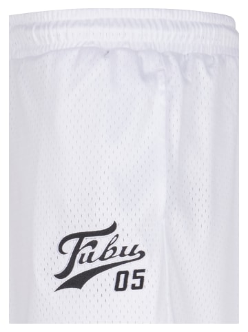 FUBU Mesh Short in white