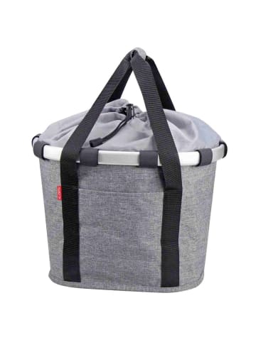 KLICKfix KLICKfix Fahrradkorb BIKEBASKET twist silver