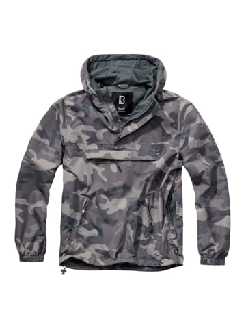 Brandit Windbreaker in grey camo