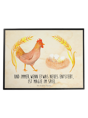 Mr. & Mrs. Panda tischpad Huhn Stolz mit Spruch in Vintage