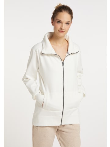 ELBSAND Zip-Jacke mit Stehkragen Alvis in Cloud White
