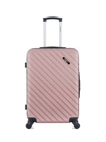 BlueStar Mittelgroßer Koffer CITE in Rosa (64L)