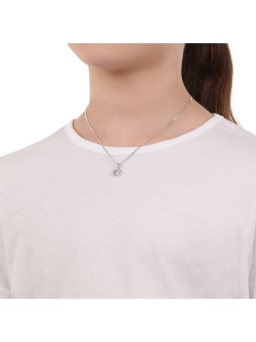 Prinzessin Lillifee Kette mit Anhänger Silber 925, rhodiniert in Pink