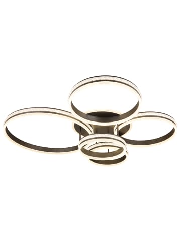 Globo lighting Deckenleuchte "GROUNI" in bronze