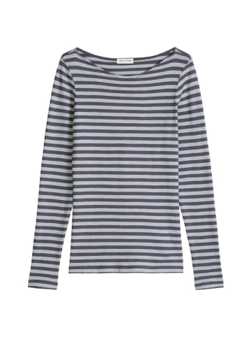 Marc O'Polo Ringel-Longsleeve regular in Medium Blue