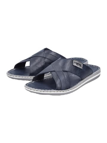 rieker Pantoletten Comfort in Dunkelblau
