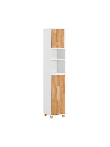 SoBuy Badezimmerschrank in Weiß - (W) 31 x (H) 170 x (L) 32 cm