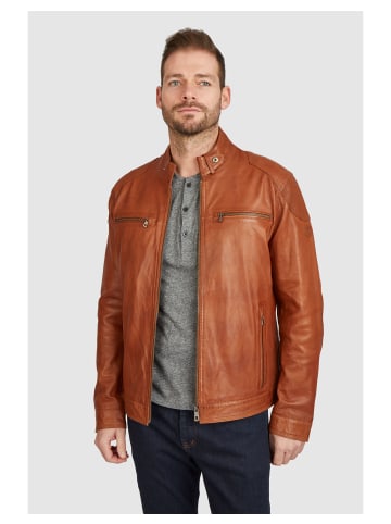 Bugatti Lederjacke Filippo in Cognac