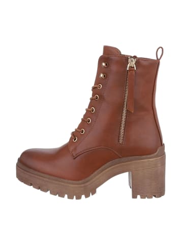 Ital-Design Stiefelette in Camel