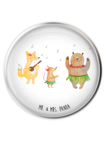 Mr. & Mrs. Panda Abfluss Stopfen Waldtiere Aloha ohne Spruch in Weiß