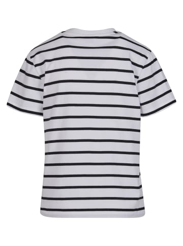 Urban Classics Urban Classics Damen Ladies Striped Boxy Tee in black/white